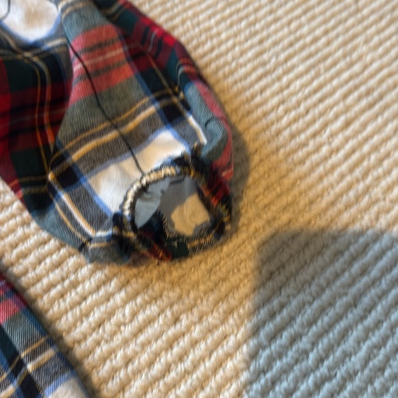 Girls flannel size Medium/8 plaid dress- twirly - Picture 6 of 6